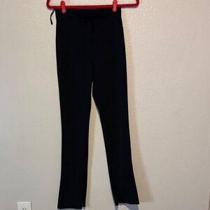 Alexander Wang black Straight-Leg Knit Pants size2